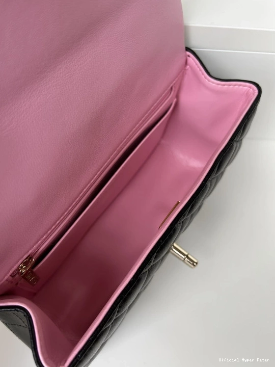 Hyper Peter FLAP TOP HANDLE-20*12*6cm WITH CHANEL BAG 0713